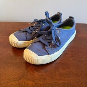 Cariuma OCA Low Canvas Sneakers Navy Blue Women's Size 8.5